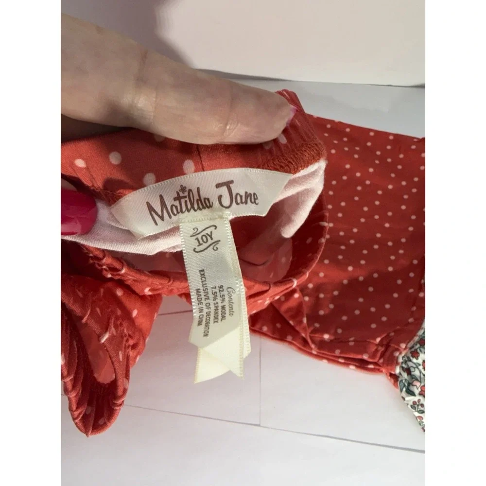 Matilda Jane girls size 10Y lounge set soft modal blend fall holiday Ruffles - Picture 8 of 16